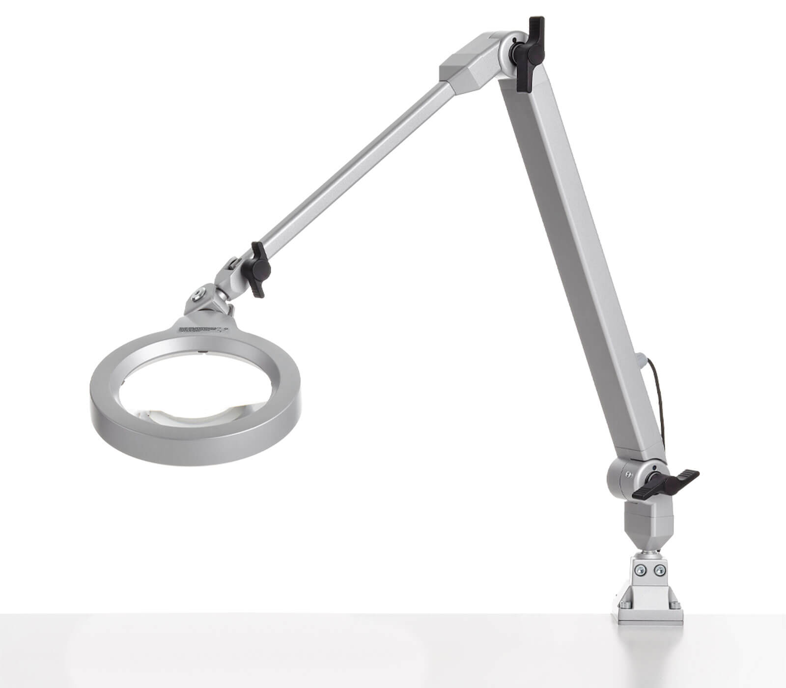 ERGO-line Ringlupenleuchte PRO mit Gelenkarm