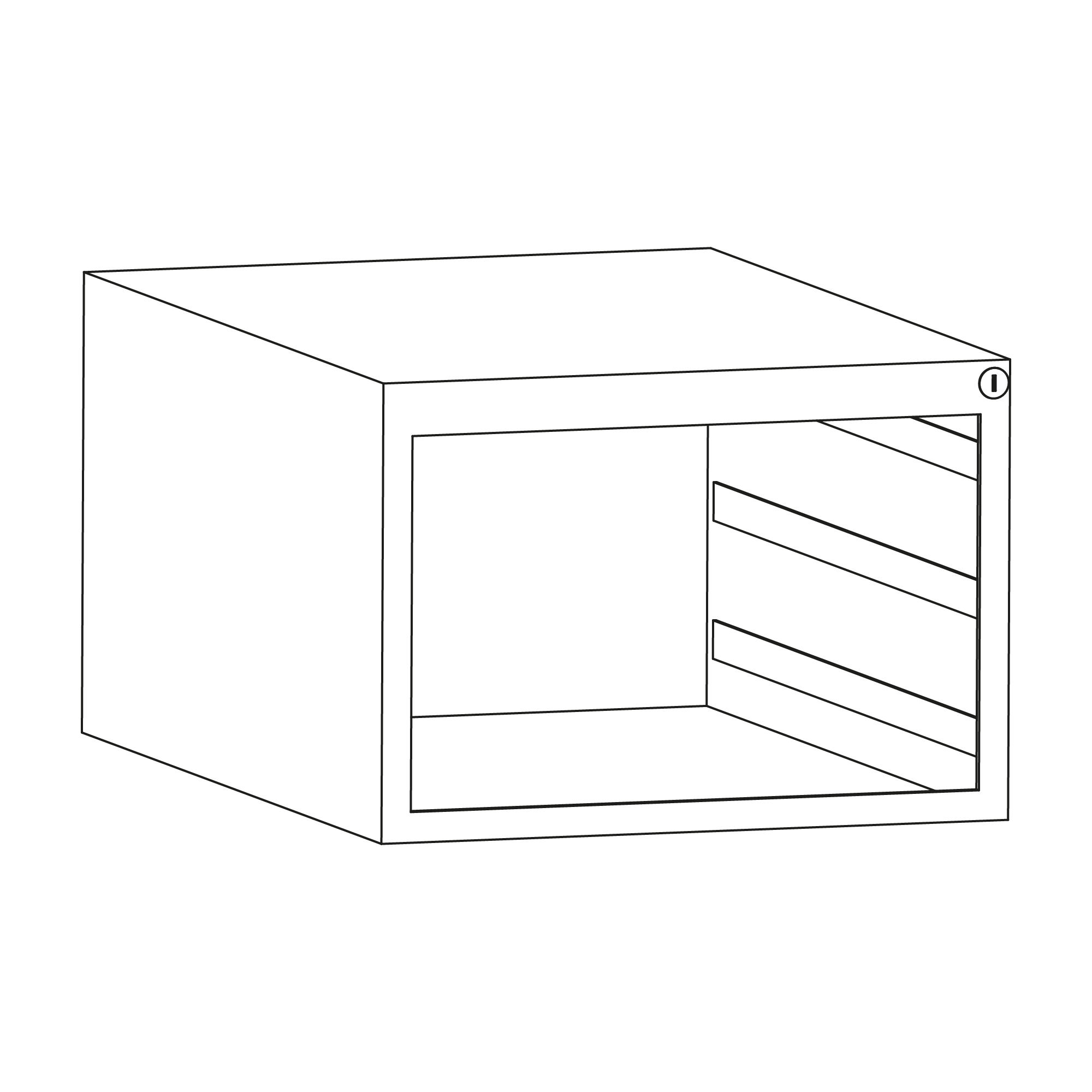 ERGO-line Schubladengehäuse 300 mm
