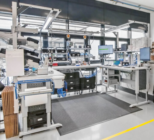 ESD Arbeitsplatz von ERGO-line für Montage