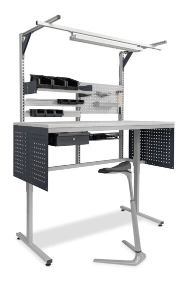 ERGO-line ERGO-Light Montagetisch mit Stehhilfe