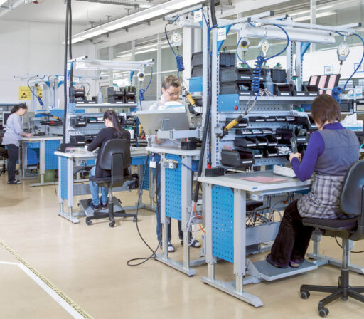 Ergonomische Arbeitsplatzgestaltung mit ERGO-line für gesteigerte Produktivität und Motivation